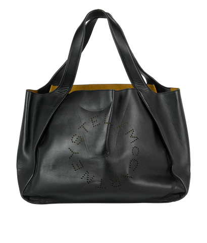 Perforated Logo Large Tote, front view